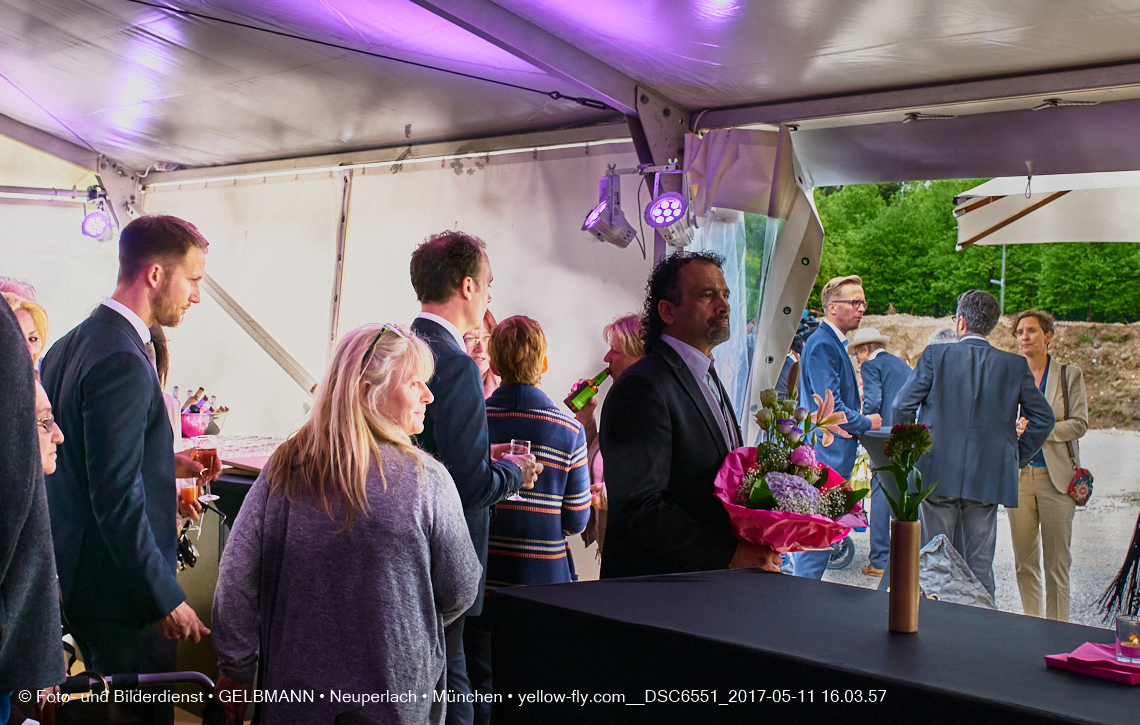 11. Mai 2017 - Grundsteinlegung für die LOGE und dem Kulturquadrat in Neuperlach